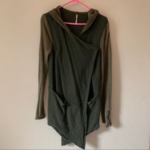 ✨FINAL MARKDOWN/CLOSET CLEAR-OUT Free People olive green jacket